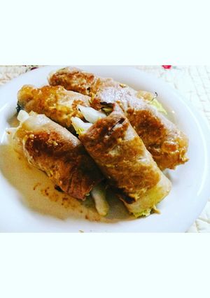 椎茸克服【豚肉巻き】白菜がポイント？！-レシピのメイン写真