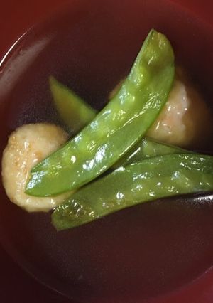簡単！エビ団子のお吸い物-レシピのメイン写真
