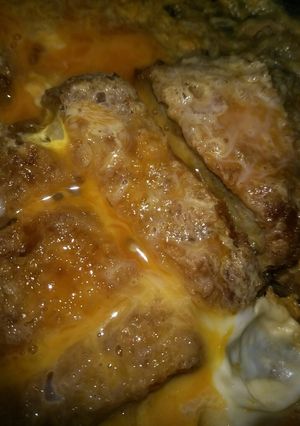 超簡単！カツ丼☆フライパンdeお一人様用-レシピのメイン写真