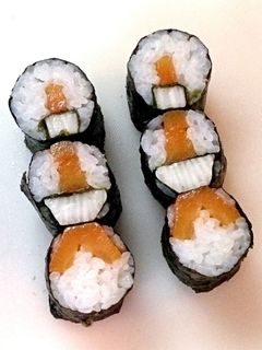 寿司型・模様巻き(東京タワー)-レシピのメイン写真