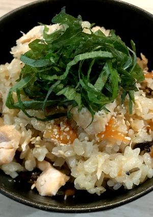 コストコのサーモンで炊き込みご飯-レシピのメイン写真