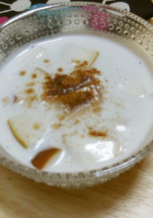 食後のデザートに!ココナッツミルクスープ-レシピのメイン写真