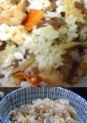 かしわ飯-レシピのメイン写真