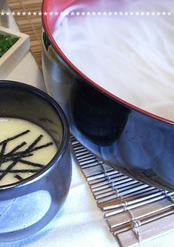 とろろつゆｄｅ釜揚げうどん-レシピのメイン写真