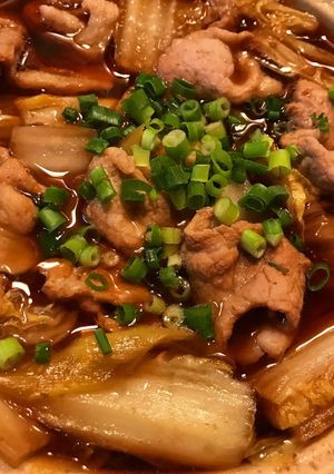 肉豆腐❗️あつあつ小鍋で具沢山-レシピのメイン写真
