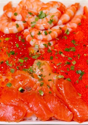 キラキラ☆海鮮丼-レシピのメイン写真