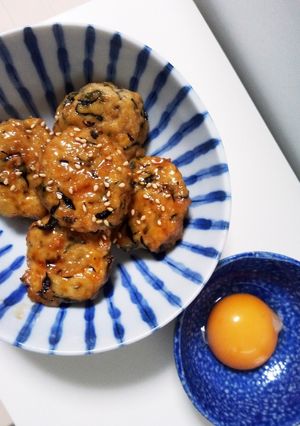 ☆豆腐入り！ひじきと大葉の鶏つくね☆-レシピのメイン写真