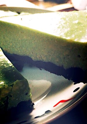 抹茶レアチーズケーキ-レシピのメイン写真