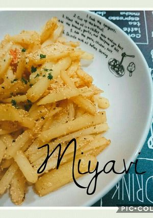 じゃがいもの明太バター醤油炒め♡-レシピのメイン写真