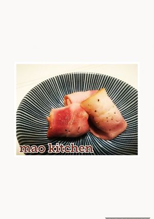 クミンがポイント、小いものベーコン巻き-レシピのメイン写真