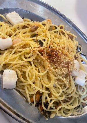 海鮮和風パスタ-レシピのメイン写真