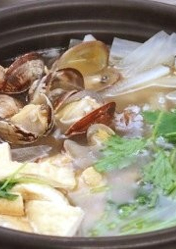 アサリと大根の小なべ仕立て-レシピのメイン写真