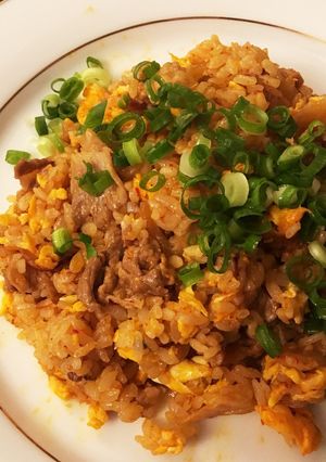 *絶品!我が家の豚キムチチャーハン*-レシピのメイン写真