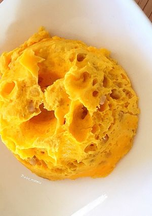 カミカミ期離乳食〜納豆の卵蒸し-レシピのメイン写真