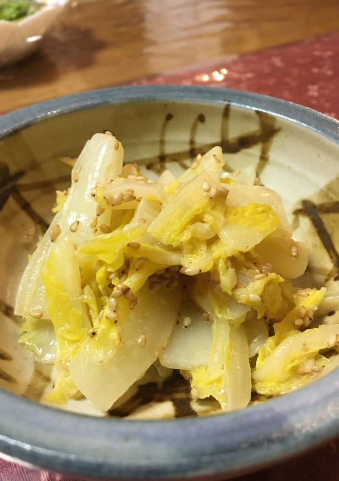 白菜の辛子和え小鉢-レシピのメイン写真