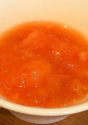 モグモグ期離乳食〜お麩のトマト煮-レシピのメイン写真