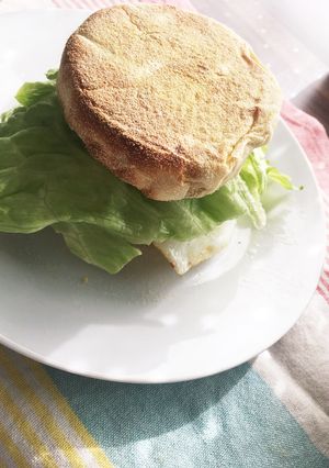 ライ麦マフィンサンド-レシピのメイン写真