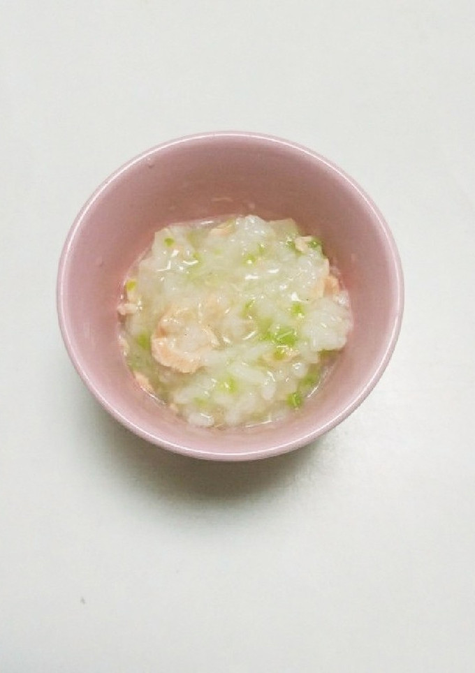 《離乳食中期》鮭と白菜のとろとろおじや☆-レシピのメイン写真