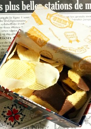 大量生産！友チョコ♡ロイズ風ポテチ-レシピのメイン写真