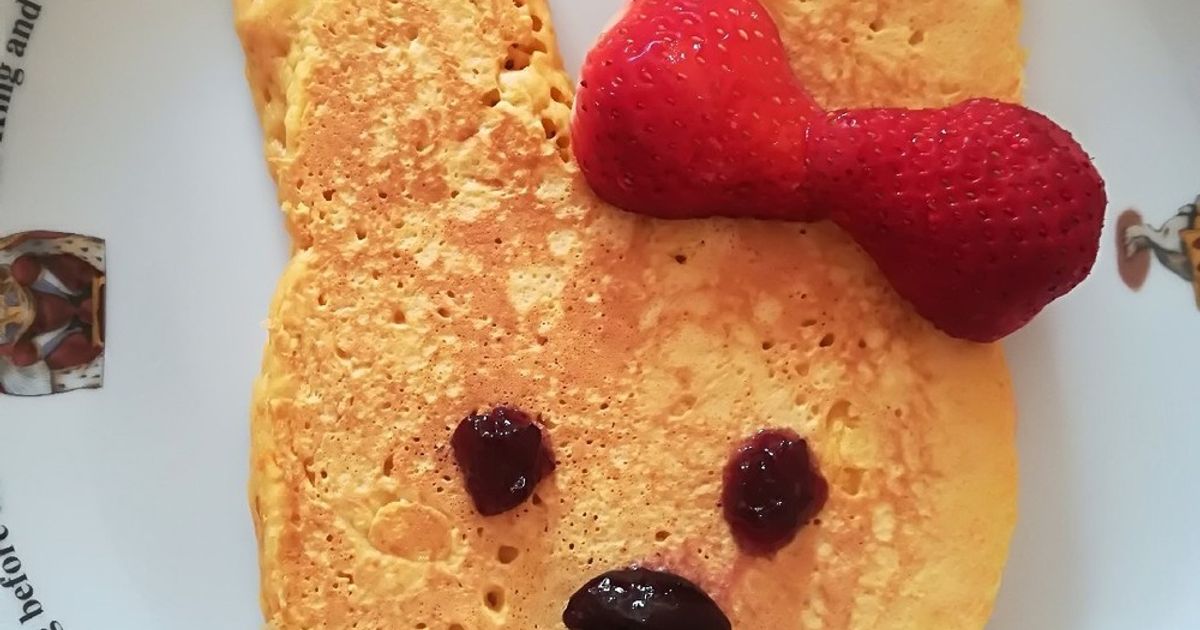 うさぎさん人参パンケーキ by ☆うさきちさん☆ 【クックパッド】 簡単