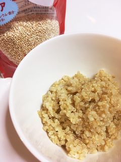 キヌアの炊き方 ♪-レシピのメイン写真