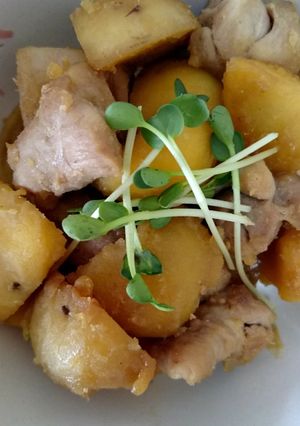 鶏肉とお芋のメープルバター醤油-レシピのメイン写真