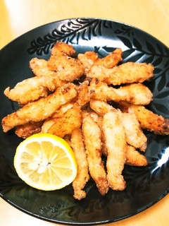 簡単!節約☆とり胸肉のスティック竜田-レシピのメイン写真