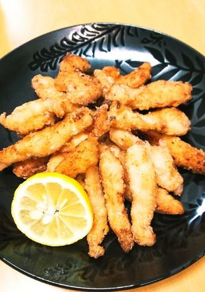 簡単！節約☆とり胸肉のスティック竜田-レシピのメイン写真