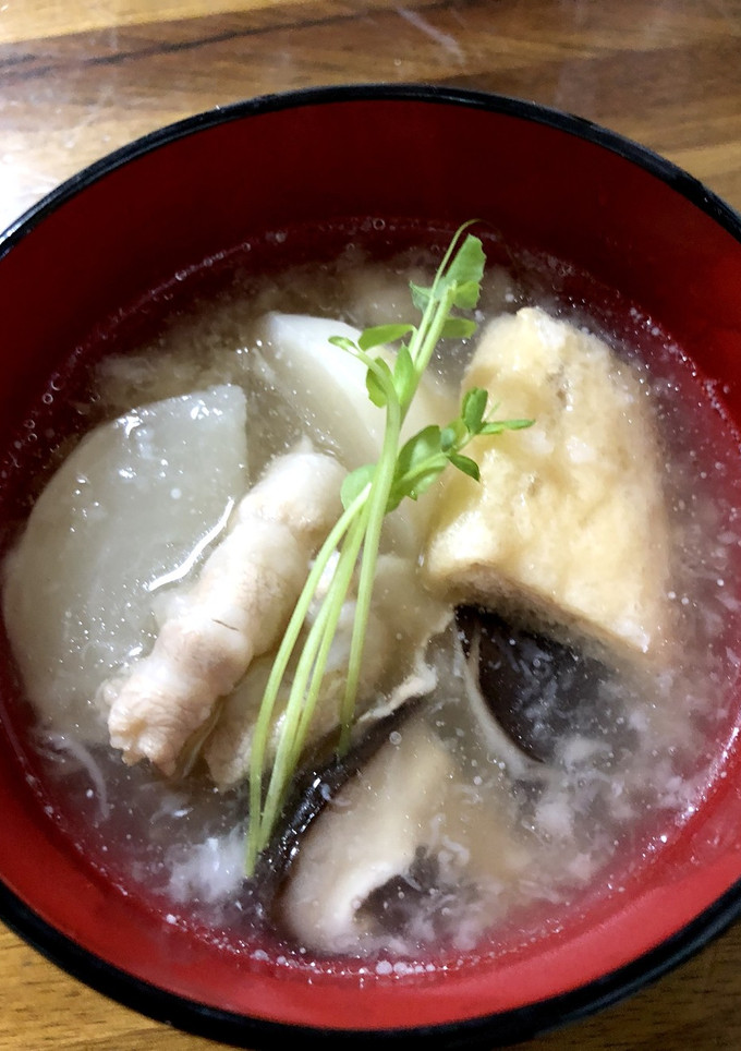 豚とかぶらのみぞれ煮-レシピのメイン写真