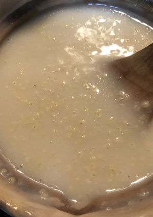きびのアーモンドミルク煮キール風-レシピのメイン写真