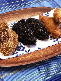 簡単♫お弁当にも♫ささみフライの3色衣☆-レシピのメイン写真