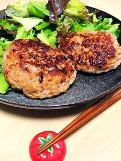 卵不使用!豚挽き肉ハンバーグ-レシピのメイン写真