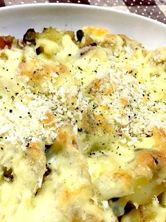 ごろごろ野菜のチーズ焼き-レシピのメイン写真
