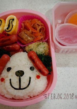 簡単わんちゃんお弁当❤️-レシピのメイン写真