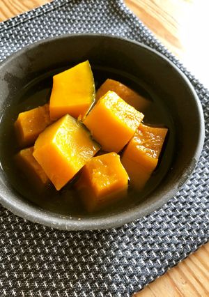 レンジで♪簡単かぼちゃの煮物-レシピのメイン写真