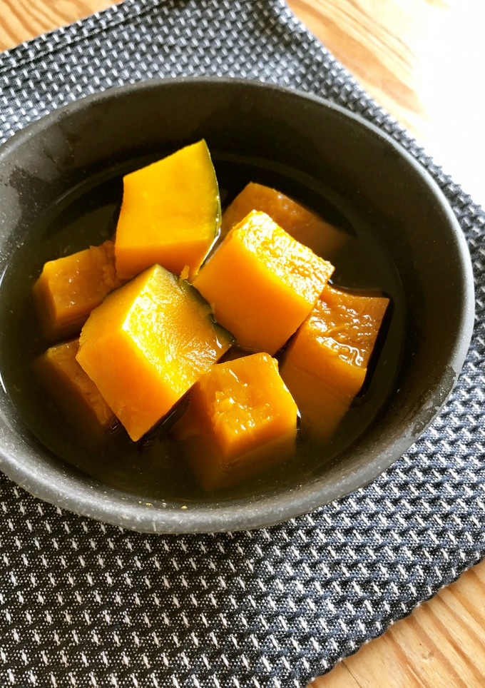 レンジで♪簡単かぼちゃの煮物-レシピのメイン写真