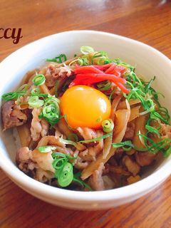 こってり豚丼-レシピのメイン写真