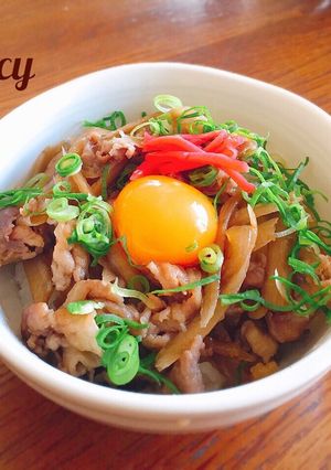 こってり豚丼-レシピのメイン写真