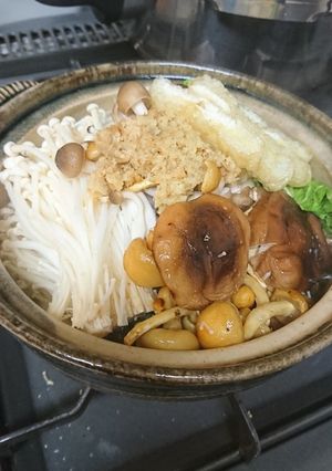 きのこたっぷり鍋。風邪予防に☆-レシピのメイン写真
