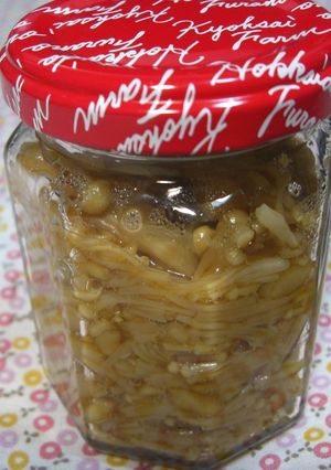 だしの素は最後やで♪簡単手作り❤なめたけ-レシピのメイン写真