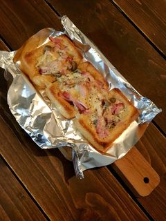 油揚げで低糖質ピザ-レシピのメイン写真