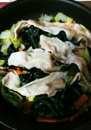 フライパンで簡単、蒸し野菜-レシピのメイン写真