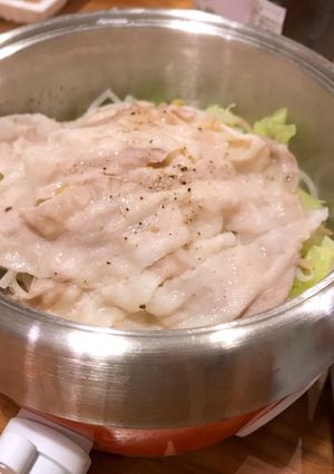 セットするだけ♪簡単豚もやし蒸し-レシピのメイン写真