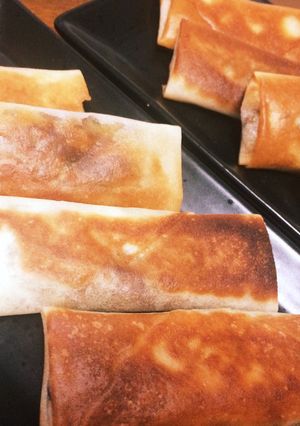 長ネギの春巻き☆揚げ焼きでOK！-レシピのメイン写真