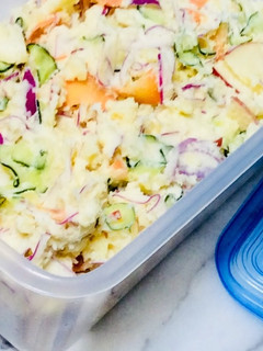 わが家の美味しいポテトサラダ-レシピのメイン写真