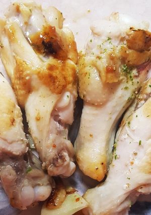 手羽元のにんにくマジックソルト焼き-レシピのメイン写真