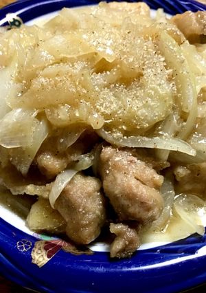 鶏の唐揚げ玉ねぎ甘酢あんかけ-レシピのメイン写真