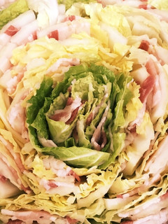 豚バラ肉と白菜のミルフィーユ鍋 節約簡単-レシピのメイン写真