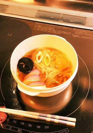 レンジで味噌煮込みうどん1-レシピのメイン写真