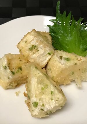 簡単おつまみ♪カマンベールチーズ磯辺揚げ-レシピのメイン写真